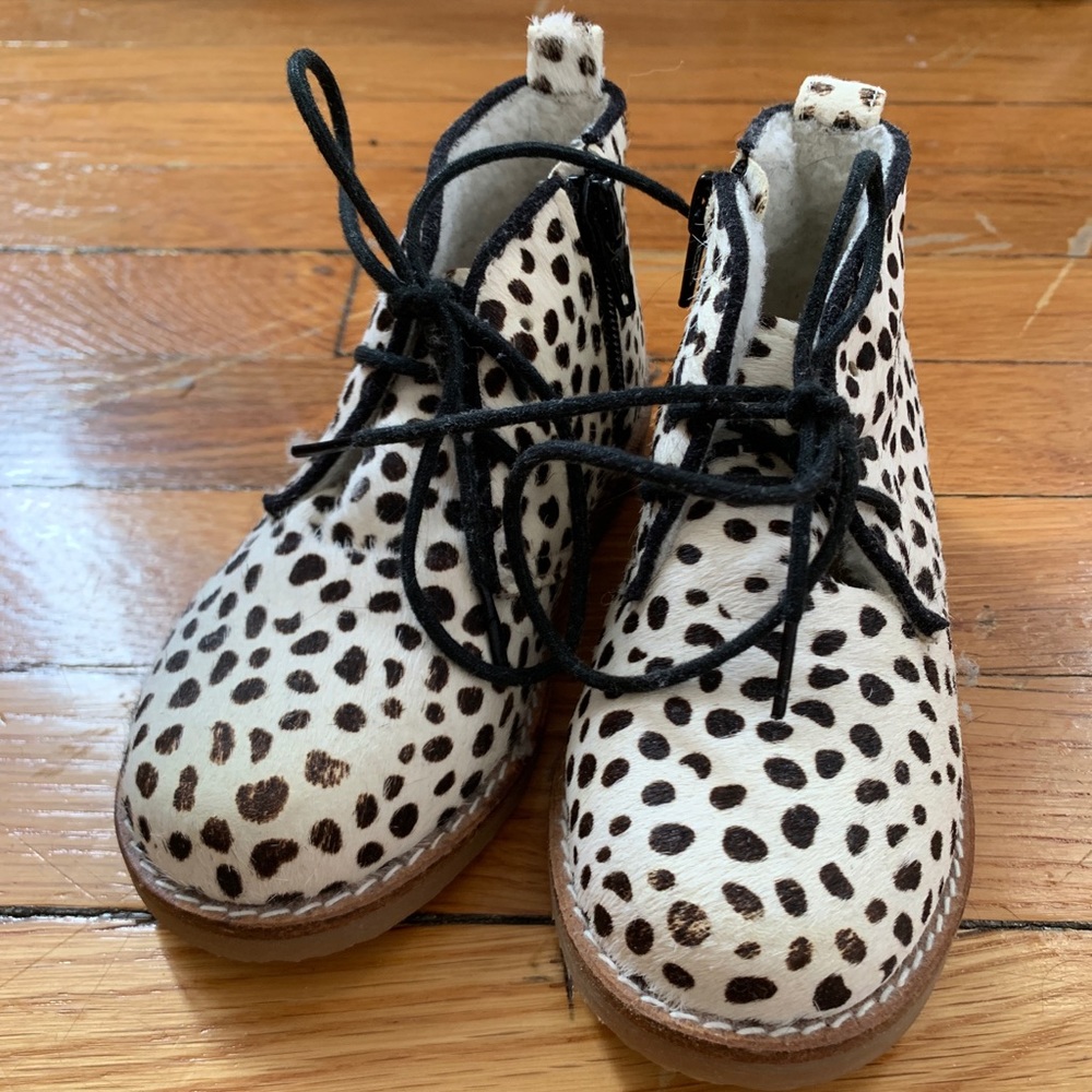 Anais and i shearling booties sz 27